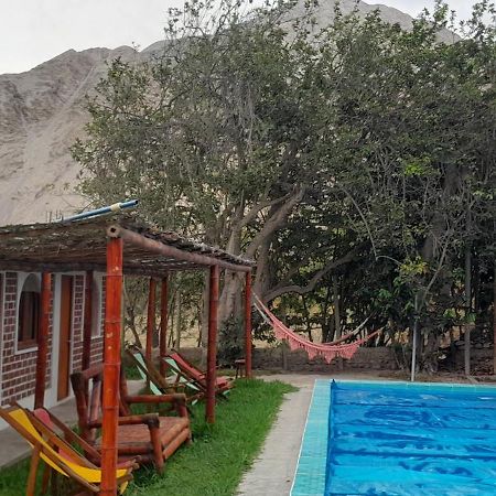 Hotel Quilla Wasi Lunahuaná Exteriör bild