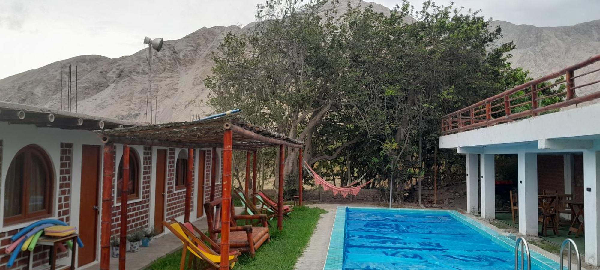 Hotel Quilla Wasi Lunahuaná Exteriör bild